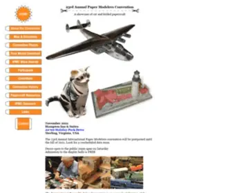 IPMC-Info.org(International Paper Modelers Convention) Screenshot