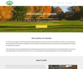Ipmcouncilcanada.org(The IPM Council of Canada) Screenshot