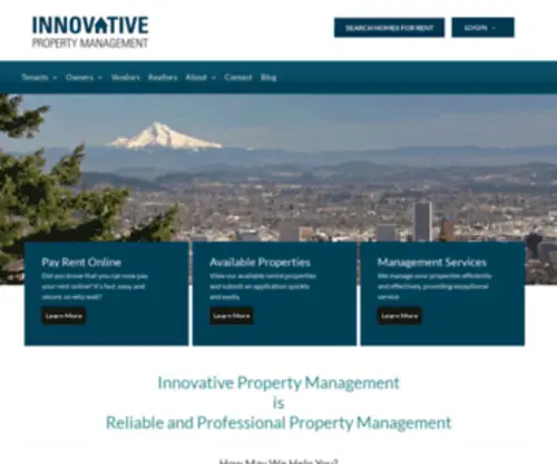 Ipmdowntown.com(Innovative Property Management) Screenshot