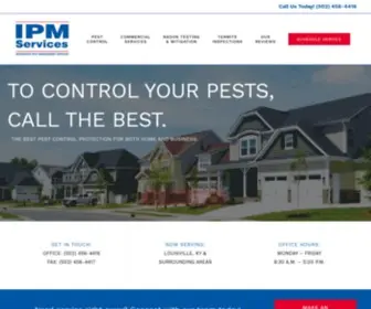 Ipmpestcontrol.com(IPM Services) Screenshot