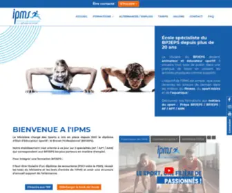 IPMS.fr(école coach sportif) Screenshot