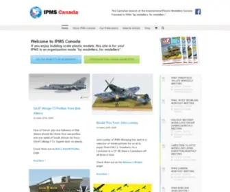 Ipmscanada.com(The International Plastic Modellers Society) Screenshot