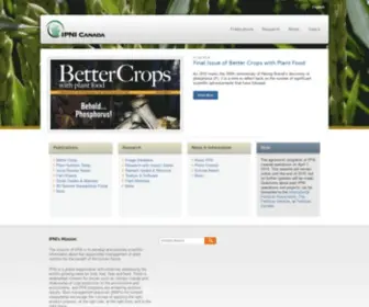 Ipni.net(International Plant Nutrition Institute (IPNI)) Screenshot