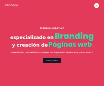 Ipnosix.es(Branding y Diseño Web en Madrid) Screenshot