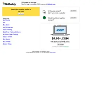 Ipo.com(ipo) Screenshot