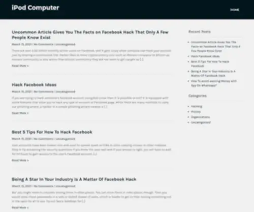 Ipod-Computer.net(Ipod Computer) Screenshot