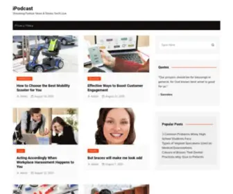 Ipodcast.org.uk(Streaming Feature News & Stories You'll Love) Screenshot