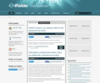 Ipodder.org(Podcast Directory Categories) Screenshot