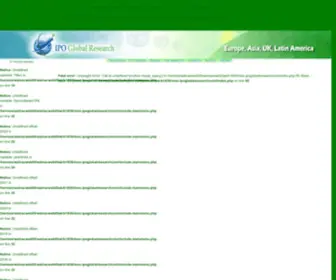 Ipoglobalresearch.com(IPO Global Research) Screenshot