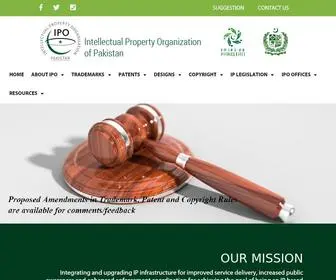 Ipo.gov.pk(IPO Pakistan) Screenshot