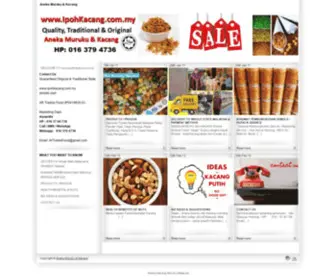 Ipohkacang.com.my(Aneka Muruku & Kacang) Screenshot