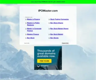 Ipomaster.com(Ipomaster) Screenshot