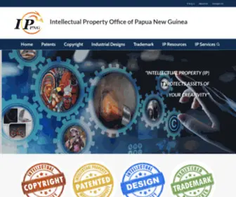 IpoPNG.gov.pg(Intellectual Property) Screenshot