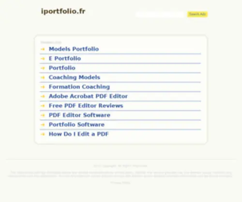 Iportfolio.fr(Paysagiste Strasbourg) Screenshot