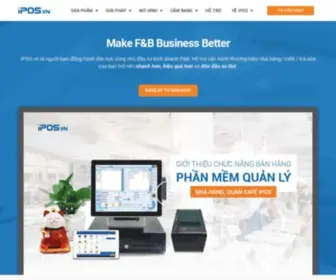 Ipos.com.vn(Giải pháp quản lý bán hàng chuyên biệt cho ngành F&B) Screenshot