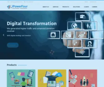 Ipowerfour.com(Digital transformation) Screenshot