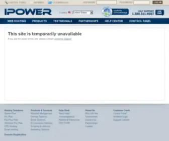 Ipowerweb.com(Web Hosting by IPOWERWEB) Screenshot