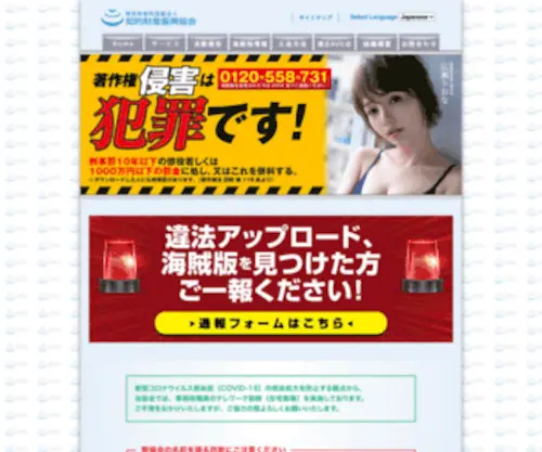 Ippa.jp(知的財産進行協会（略称：IPPA）) Screenshot