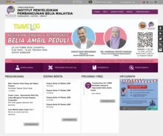 IPPBM.gov.my(Institut Penyelidikan Pembangunan Belia Malaysia) Screenshot