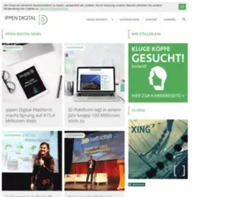 Ippen-Digital.de(Intelligent publizieren) Screenshot
