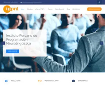 IPPNL.com(Instituto Peruano de PNL) Screenshot