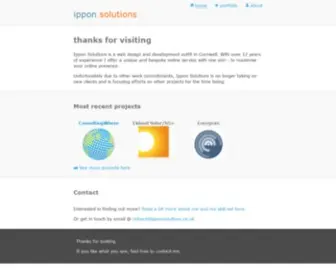 Ipponsolutions.co.uk(Ippon Solutions) Screenshot