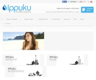 Ippukuecigs.com(Buy Organic Electronic Cigarettes) Screenshot