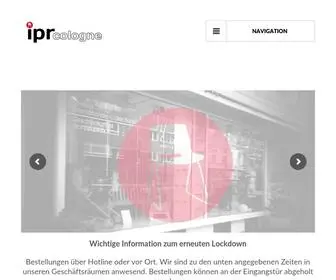 IPR-Cologne.com(Wir machen Ideen sichtbar) Screenshot