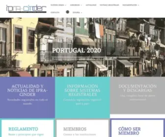 Ipra-Cinder.info(Centro Internacional de Derecho Registral) Screenshot