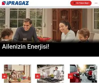 Ipragaz.com.tr(Ailenizin Enerjisi) Screenshot