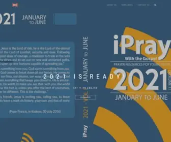 Ipraywiththegospel.org(IPray with the Gospel) Screenshot