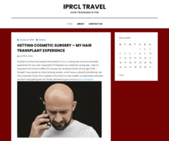 IPRCL.org(How Traveling) Screenshot