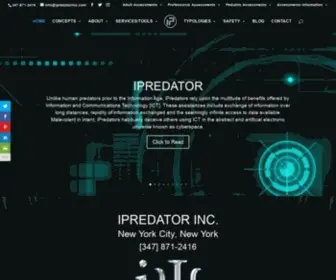 Ipredator.co(Cyberbullying, Cyberstalking, Cybercriminal Minds) Screenshot