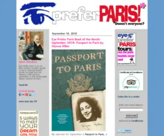 Ipreferparis.net(I Prefer Paris) Screenshot