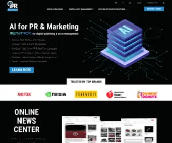 Ipressroom.com(IPR Software) Screenshot