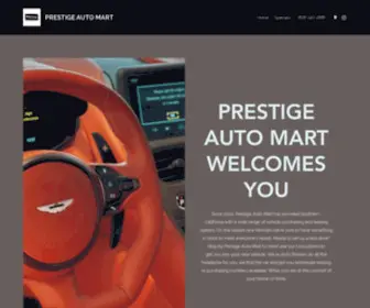 Iprestigeautomart.com(WordPress) Screenshot