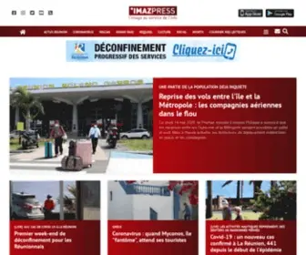 Ipreunion.com(Imaz Press Réunion) Screenshot