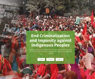 Iprights.org(Indigenous Peoples Rights International) Screenshot