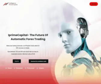 Iprime-Capital.com(IPC BOT Official Website) Screenshot