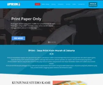 Iprint.id(Jasa Print Kain Murah Berkualitas Terbaik di Jakarta) Screenshot