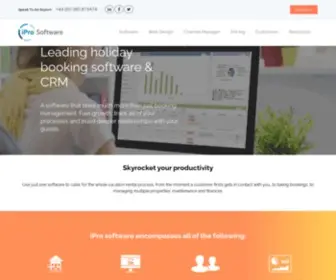 Ipro-Software.com(Online Booking System & Holiday Rental Solution) Screenshot