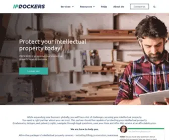 Iprockers.com(International Intellectual Property Services for Your Business) Screenshot