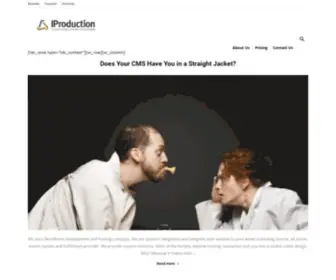 Iproduction.com(Internet Production) Screenshot