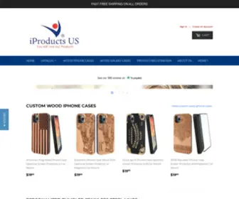 Iproductsus.com(Personalized iPhone and Galaxy Note Cases and Accessories) Screenshot