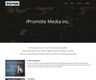 Ipromotemedia.com(IPromote) Screenshot