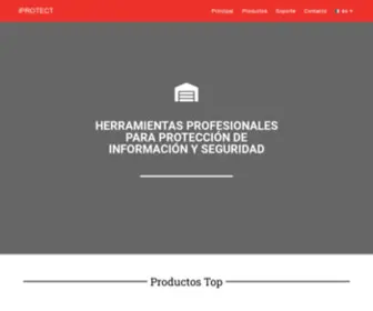 Iprotect.mx(Contraespionaje y protección de conversaciones) Screenshot