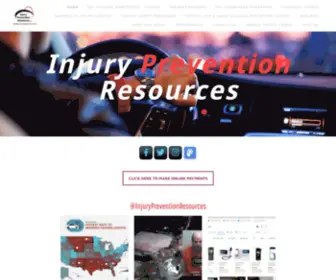 Iprwyoming.org(Injury Prevention Resources) Screenshot