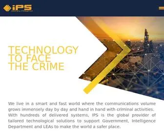 IPS-Intelligence.com(IPS Communication Intelligence Solutions) Screenshot