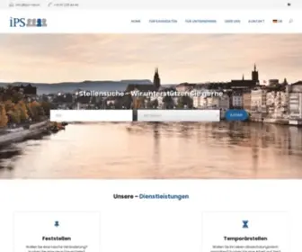 IPS-Net.ch(Individuelle Personal Service AG) Screenshot