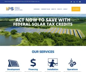 IPS-Solar.com(IPS Solar) Screenshot